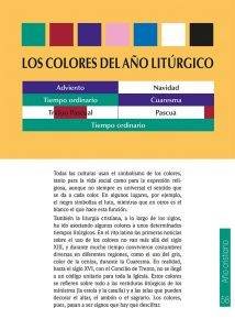 Explicación de los colores del año litúrgico